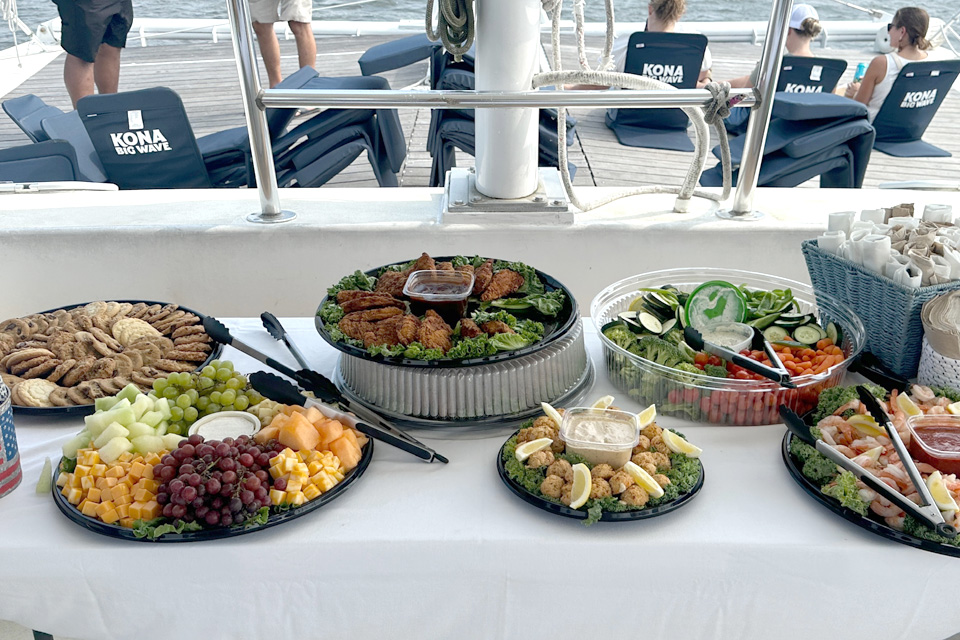 Sailing Cruise Wedding Rehersal Dinner Venue in Charleston, SC